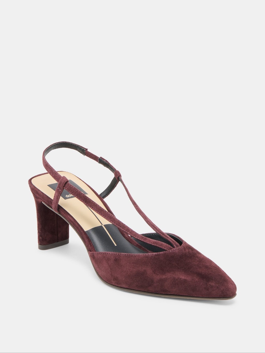Dolce Vita Ginay Heels In Mulberry Suede - Size 6.5